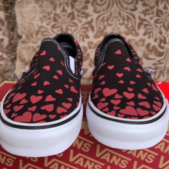 Vans Classic Slip On Valentines Hearts Blkrcngrd W - Picture 13 of 16